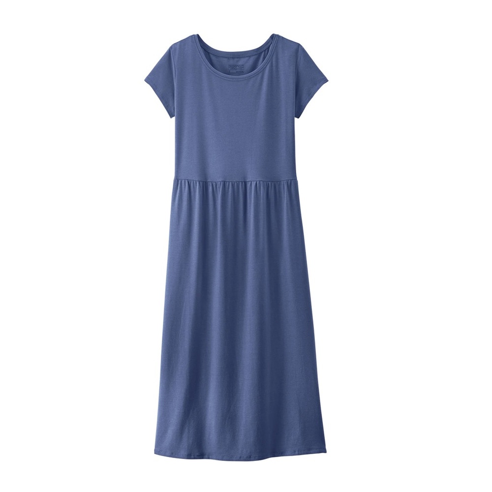 Patagonia: Kamala T-shirt dress: Current Blue: Size Medium